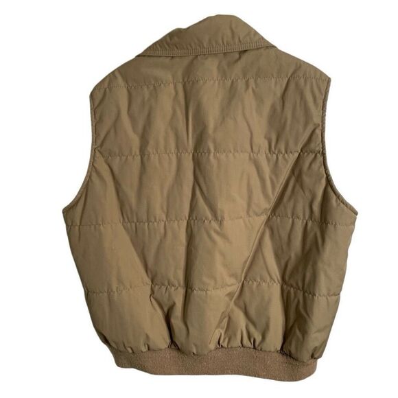 Vtg 1980s Woolrich Mens Quilted Vest XL Blue Quilted Winter Streetwear Gorpcore - Picture 2 of 7